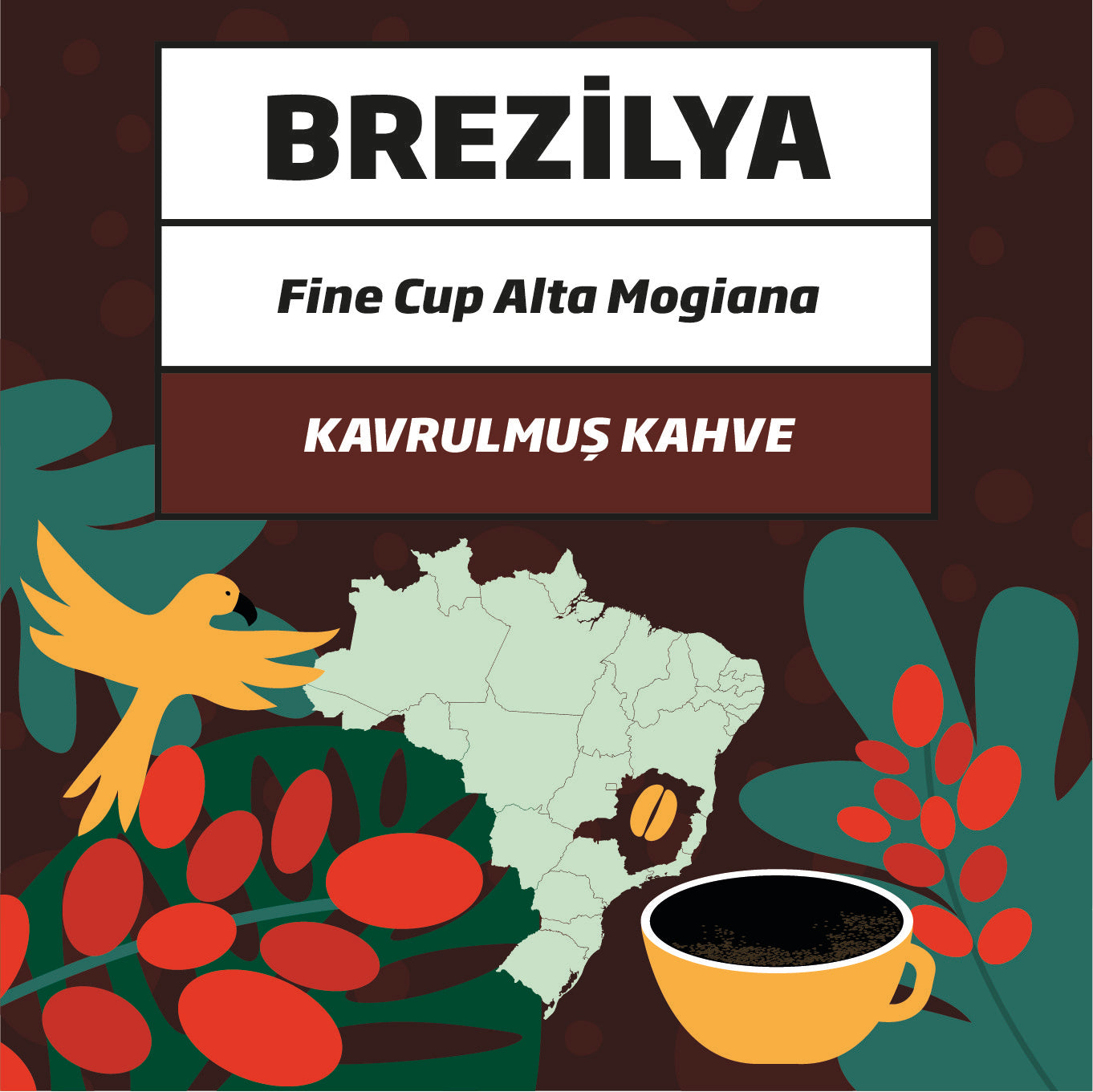 Brezilya Fine Cup – ESPRESSO KAVRULMUŞ